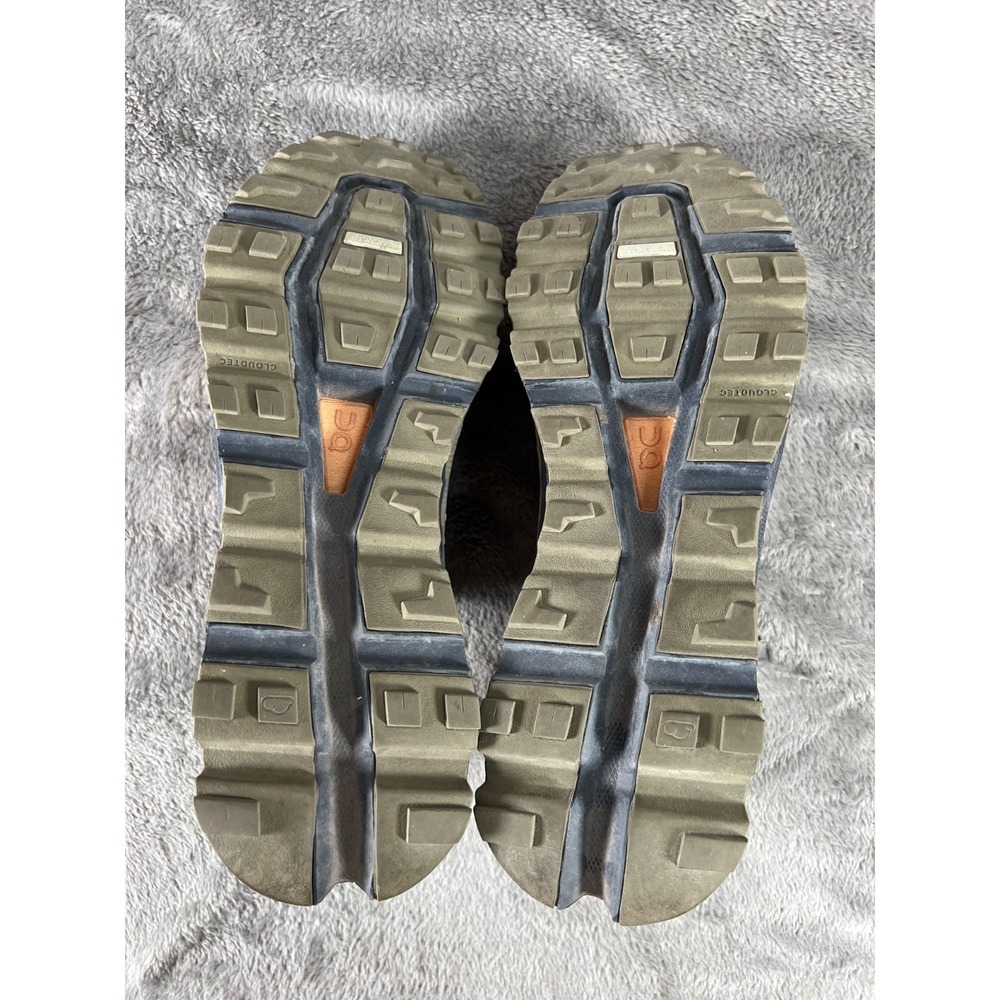 On Cloudvista Trail Running Shoes Mens 8.5 Midnight Olive 64.98593 - Picture 7 of 9